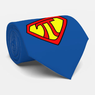 Original Pi HERO SYMBOL for Holidays Father's Day Tie