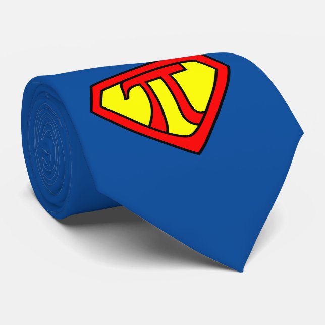 Original Pi HERO SYMBOL for Holidays Father's Day Tie (Rolled)