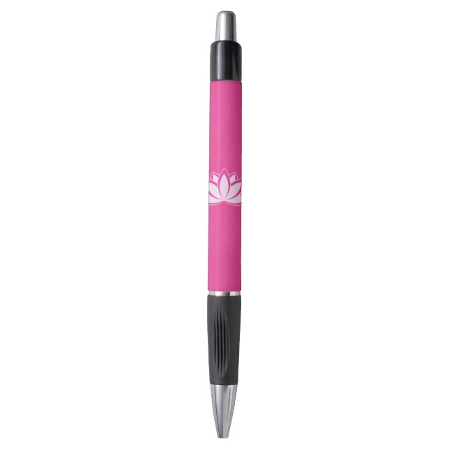 Original Pink Buddhist Symbol Lotus flower (Front Vertical)