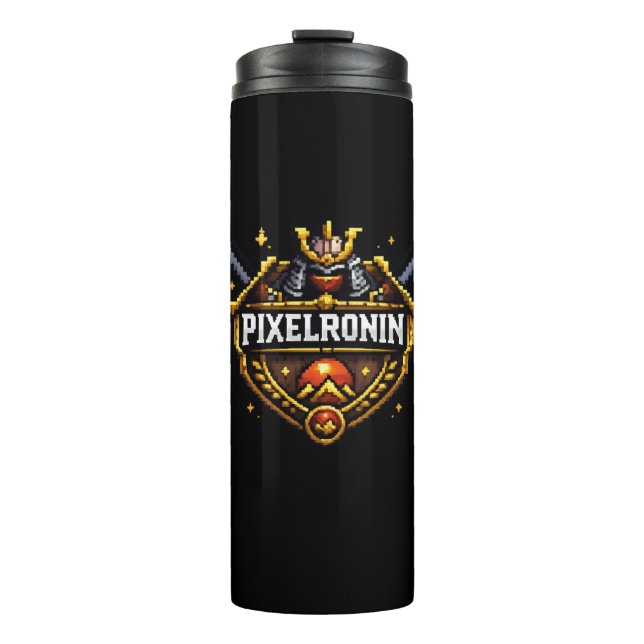 Original PixelRonin Thermal Tumbler (Front)