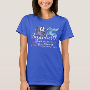 Original Player Baseball Girl team T-Shirt