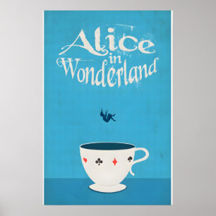 Original Print Reinterpretation of Alice In
