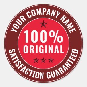 Original Product Label Sticker