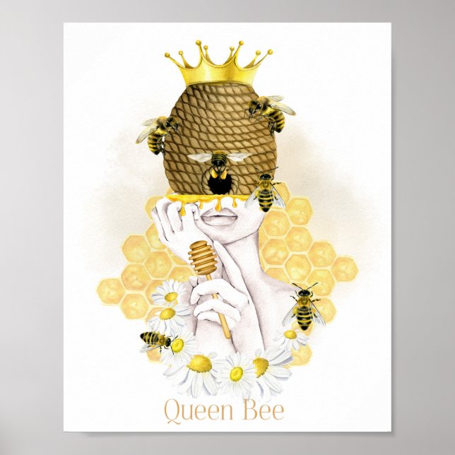 Original Queen Bee Print (Front)