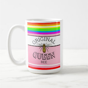 Original Queen Bee Stripes Coffee Mug