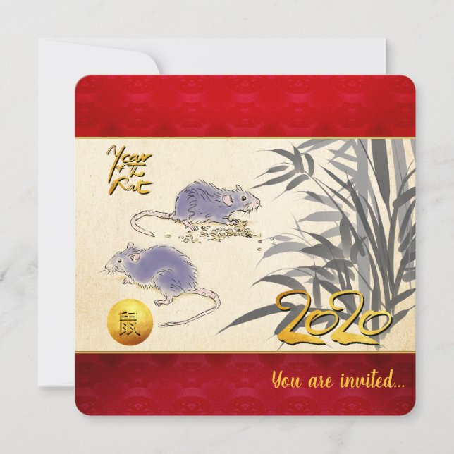 Original Rats Bamboo painting 2020 SFCI (Front)