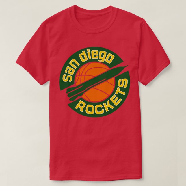 Original San Diego Rockets 1 T-Shirt (Design Front)