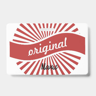 Original Sign Logo Thunder_Cove ID Badge
