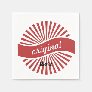 Original Sign Logo Thunder_Cove  Napkin