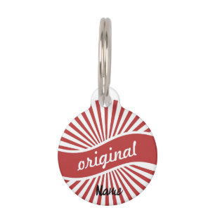 Original Sign Logo Thunder_Cove  Pet Tag