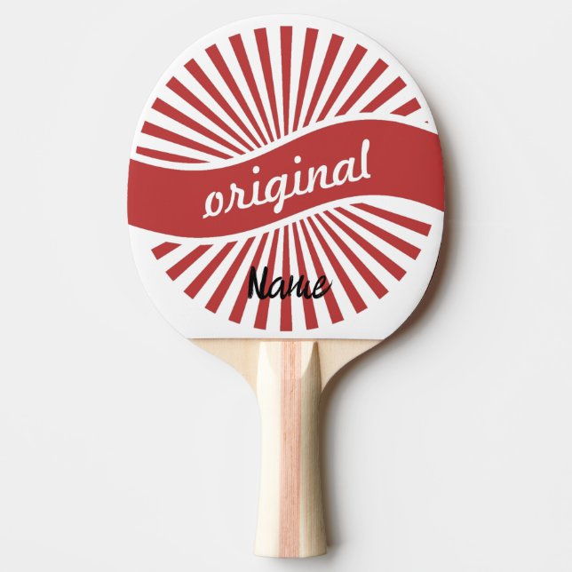 Original Sign Logo Thunder_Cove  Ping Pong Paddle (Front)