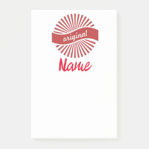 Original Sign Logo Thunder_Cove Post-it Notes