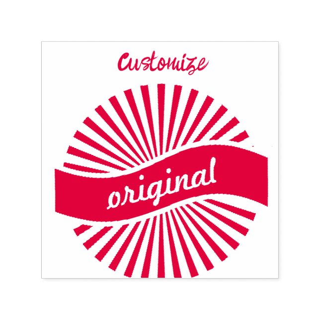 Original Sign Logo Thunder_Cove Self-inking Stamp (Design)