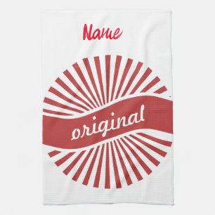 Original Sign Logo Thunder_Cove Tea Towel