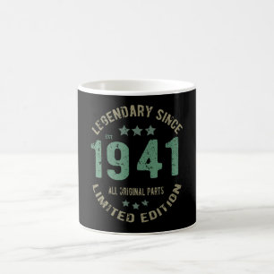Original Since 1941 Vintage Legend Birthday Gift Coffee Mug
