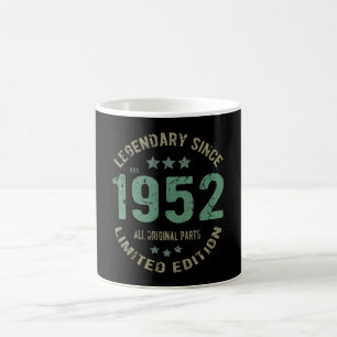Original Since 1952 Vintage Legend Birthday Gift Coffee Mug