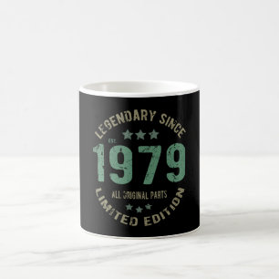 Original Since 1979 Vintage Legend Birthday Gift Coffee Mug