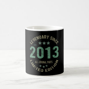 Original Since 2013 Vintage Legend Birthday Gift Coffee Mug