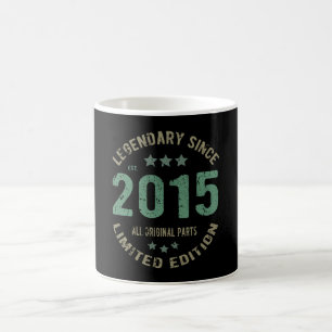 Original Since 2015 Vintage Legend Birthday Gift Coffee Mug