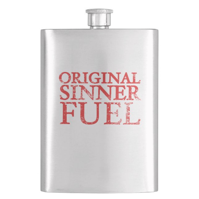 Original Sinner Fuel Premium Flask (Front)