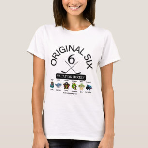 Original Six Vacation Hockey - CaribbeanHockey T-Shirt