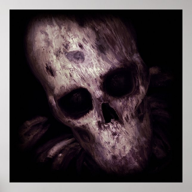 Original Skull Art Poster (Front)