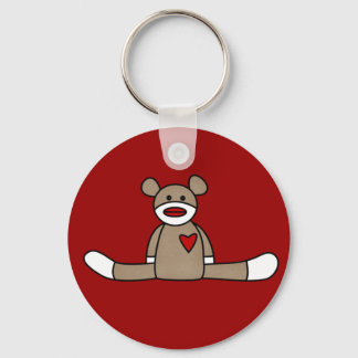 Original Sock Monkey Tshirts and Gifts Key Ring