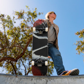 Original spin art skateboard
