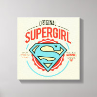 Original Supergirl Vintage Logo Badge