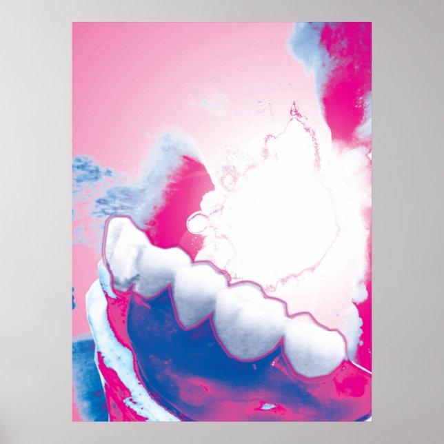 Original Teeth Model Design Dentist Poster (Front)