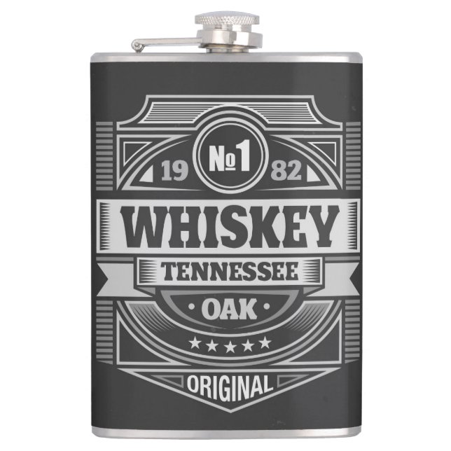 Original Tennessee Whiskey Hip Flask (Front)