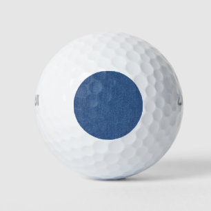 Original textile fabric blue fashion jean denim golf balls