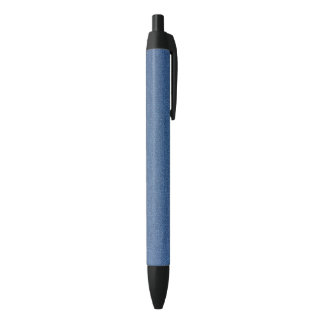 Original textile fabric blue fashion jean denim ink pen