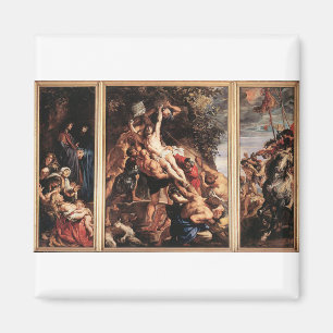 Original The Raising of the Cross by Ruben Magnet