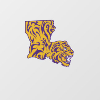 Original Tiger Boot In Colour Window Cling