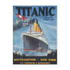 Original titanic vintage poster 1912