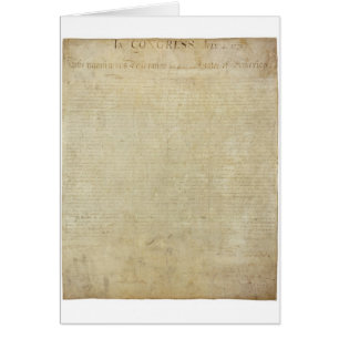 Original United States Declaration of Independence