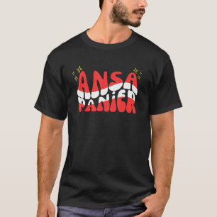 Original Viennese Dialect Merch Ansapanier Retro T-Shirt