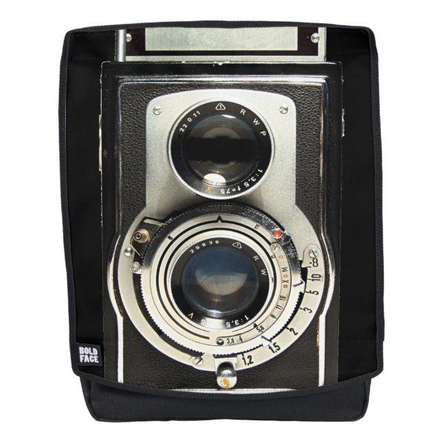 Original vintage camera backpack (Front)