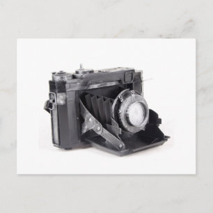 Original vintage camera postcard