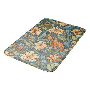 Original vintage Morris floral  Artistic matching Bath Mat