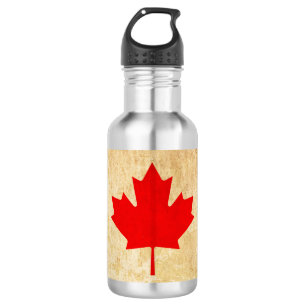 Original Vintage Patriotic National Flag of CANADA 532 Ml Water Bottle