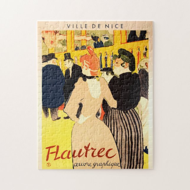 Original Vintage Poster Toulouse Lautrec Jigsaw Puzzle (Vertical)