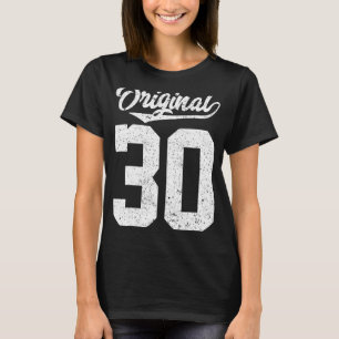 Original Vintage Style Of It´s My 30th Birthday T-Shirt