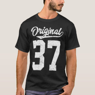 Original Vintage Style Of It´s My 37th Birthday T-Shirt
