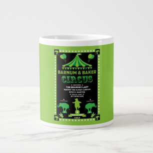 Original Vintages Inspired Circus Large Coffee Mug