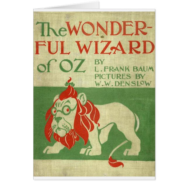 Original wizard of Oz Cover (Front)