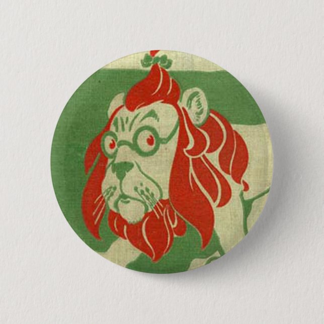 Original wizard of Oz Cover 6 Cm Round Badge (Front)