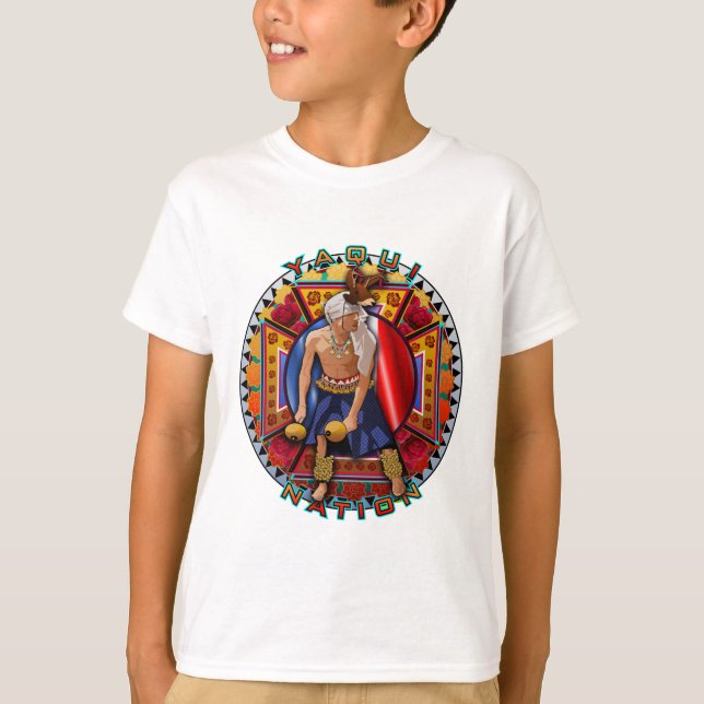 Original Yaqui Deer Dancer design T-Shirt (Front)