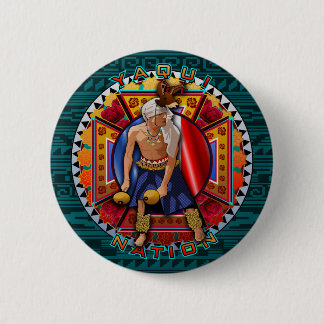 Original Yaqui Nation Deer Dancer 6 Cm Round Badge